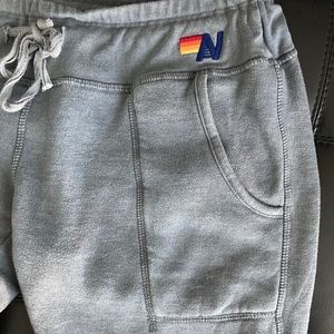 Aviator Nation ribbed knee sweats